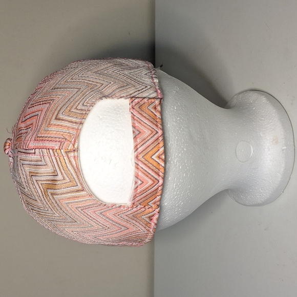Missoni 6 Panel Chevron Pattern  Baseball Cap NWOT - Picture 3 of 11